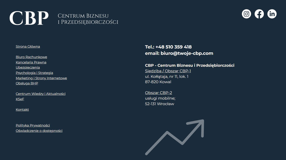 CBP - premium web design by iProgressio