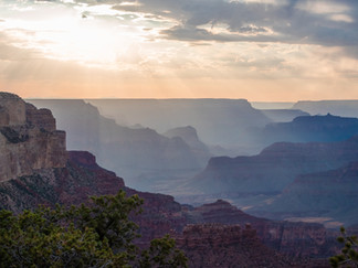 Sunset in Grand Canyon National Park