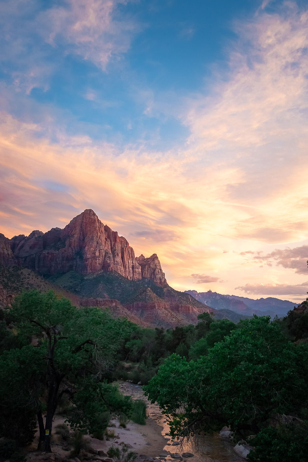 The Watchman in Zion National Park