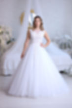 Kata hercegnős menyasszonyi ruha