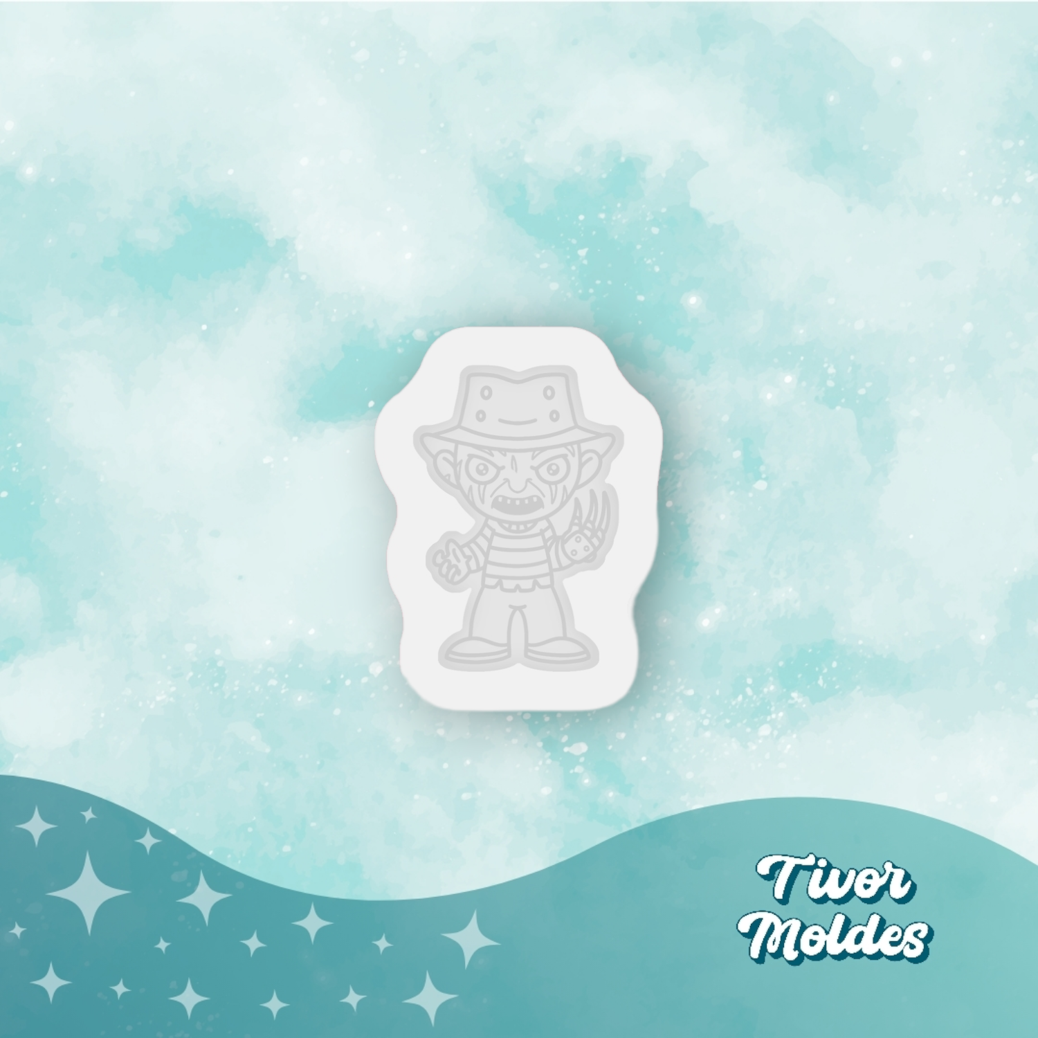 Molde - Freddy Krueger sólido