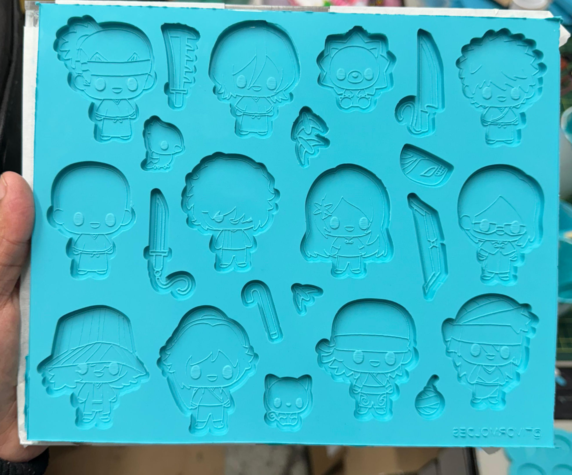 Molde - Paleta Shinigami