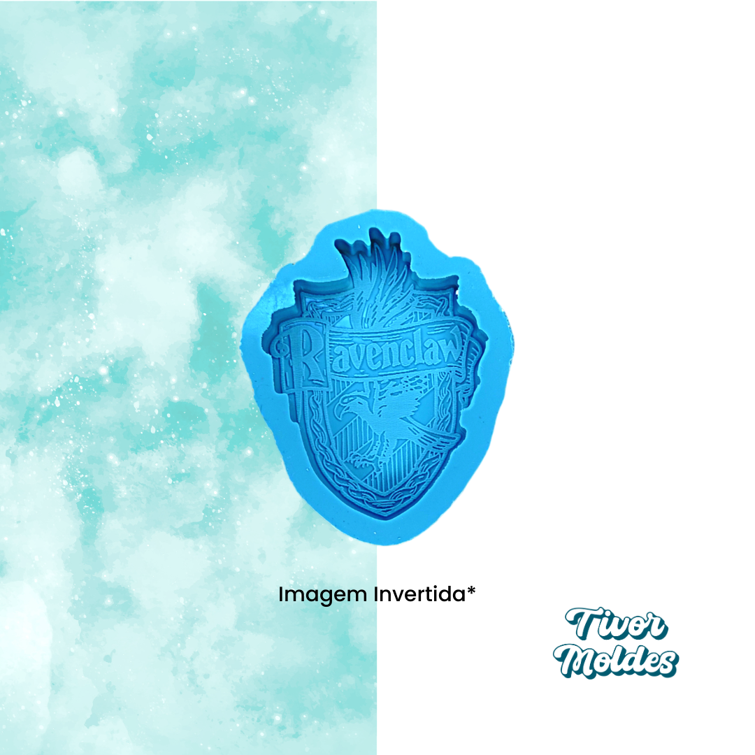 Molde - Brasão Corvinal HP Sólido