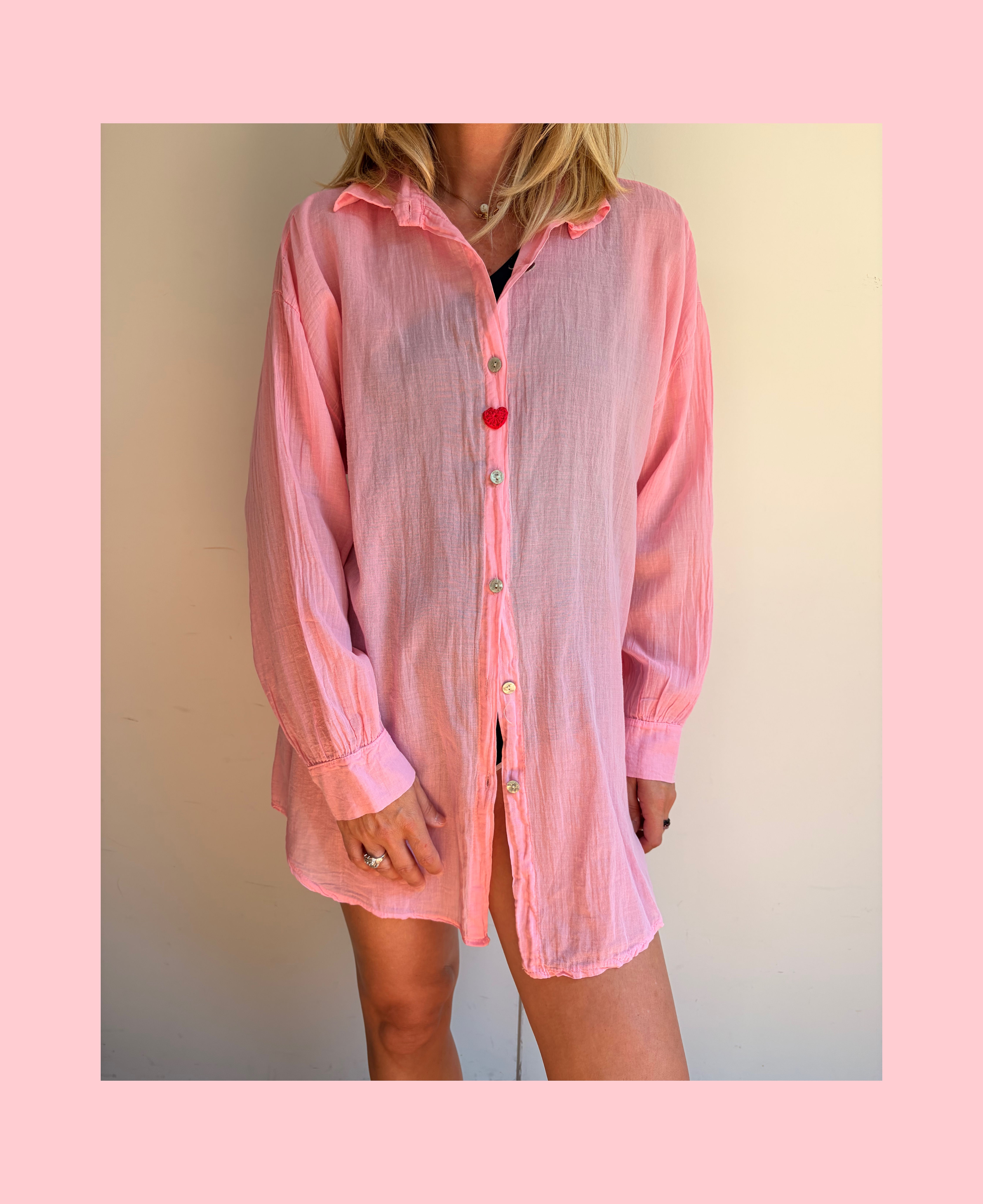 ArcoBalena camicia Rosa