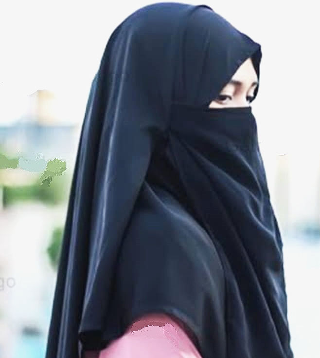 Thumbnail: Misri Hijab / Ninja Neck Cover (2 Pcs) – Soft Chiffon, Pinless & Ready-to-Wear