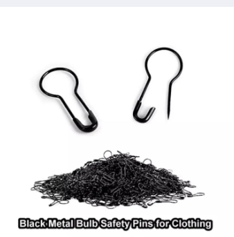 Thumbnail: 50 Pcs Elegant Coil-Less Hijab & Scarf Safety Pins, Bulb Pins for Stylish Wear”