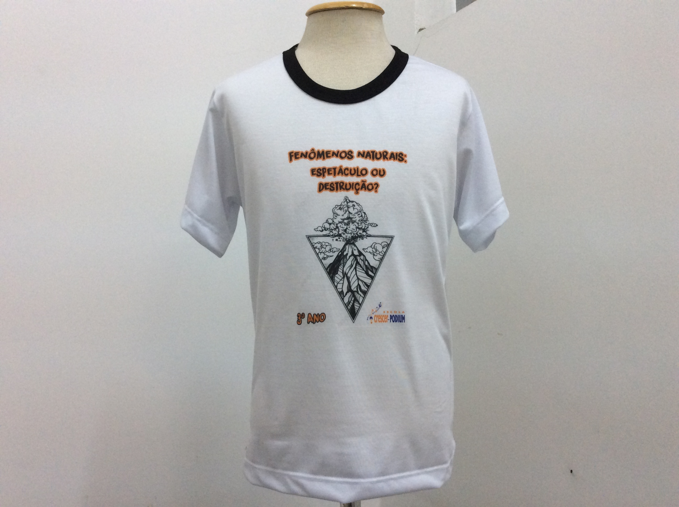 Camisão infantil poliéster