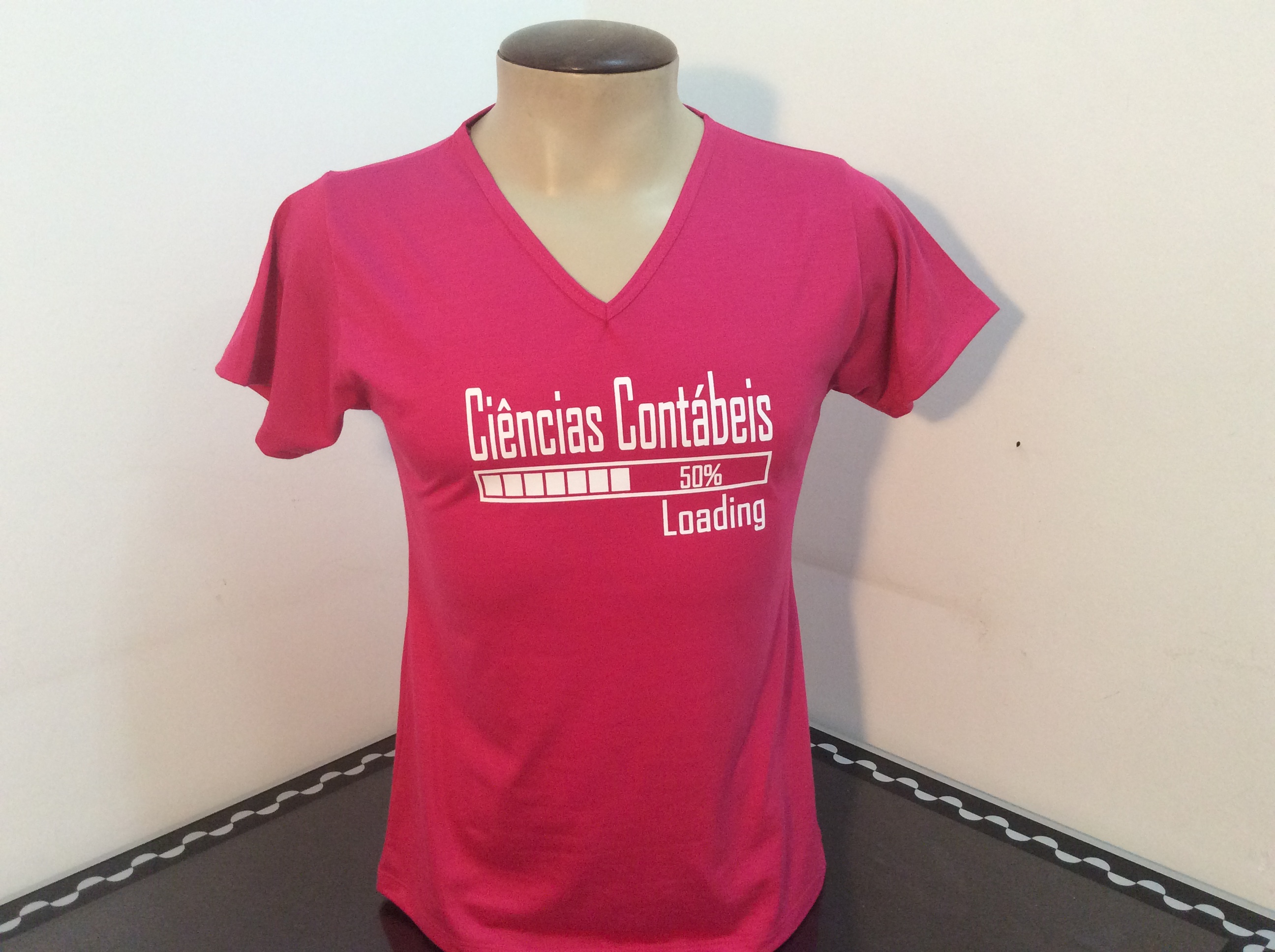 CAMISÃO SILKADO GOLA V