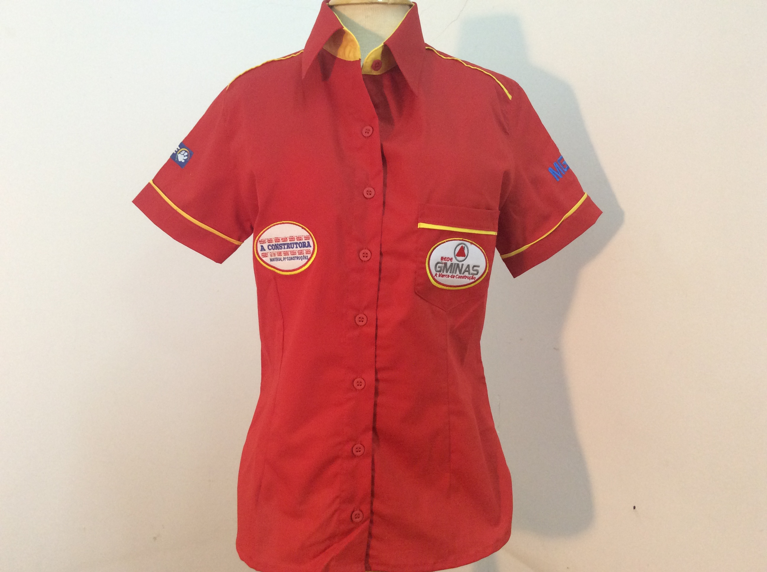 CAMISETE SOCIAL BORDADA