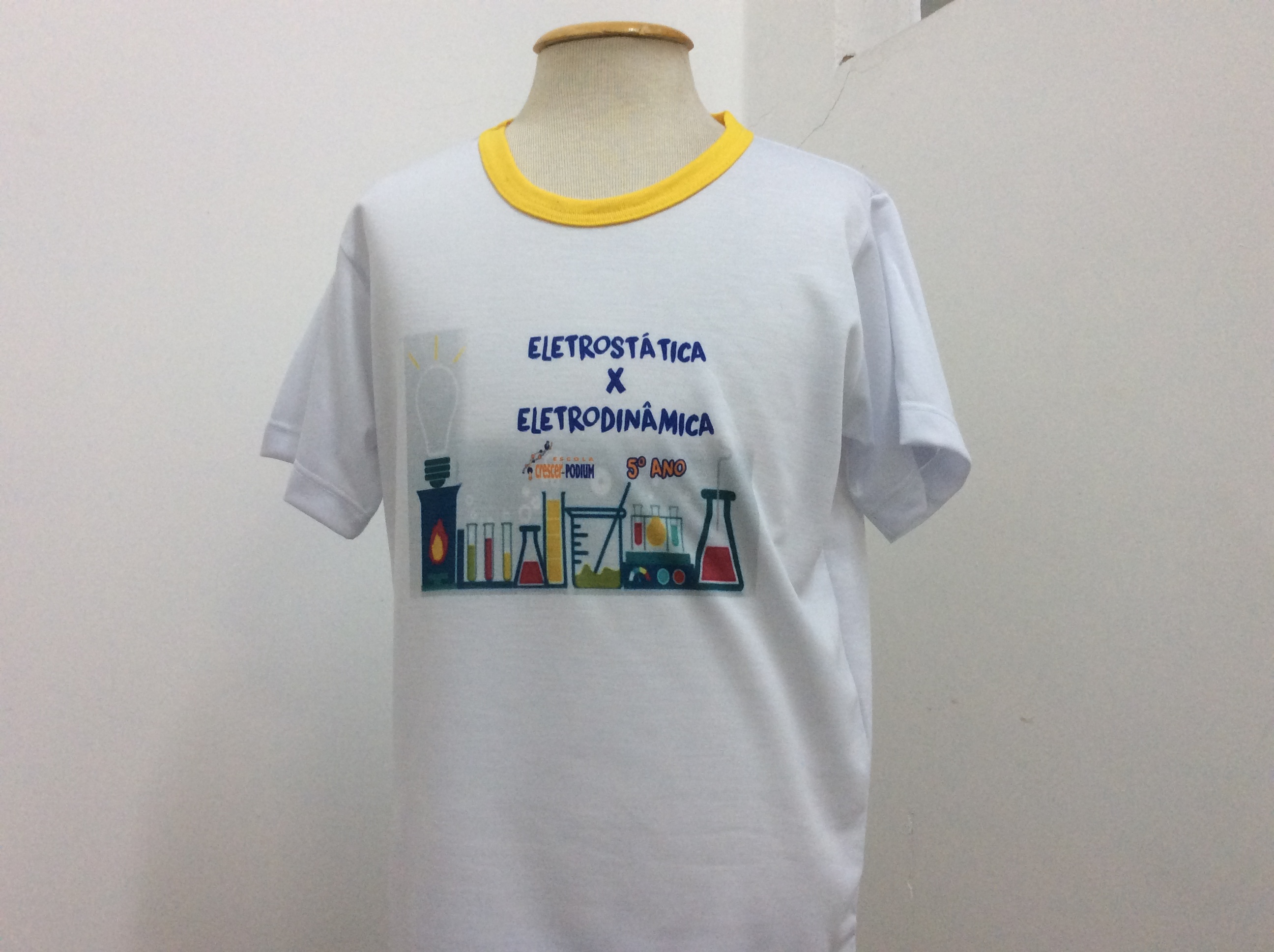 Camisão infantil poliéster