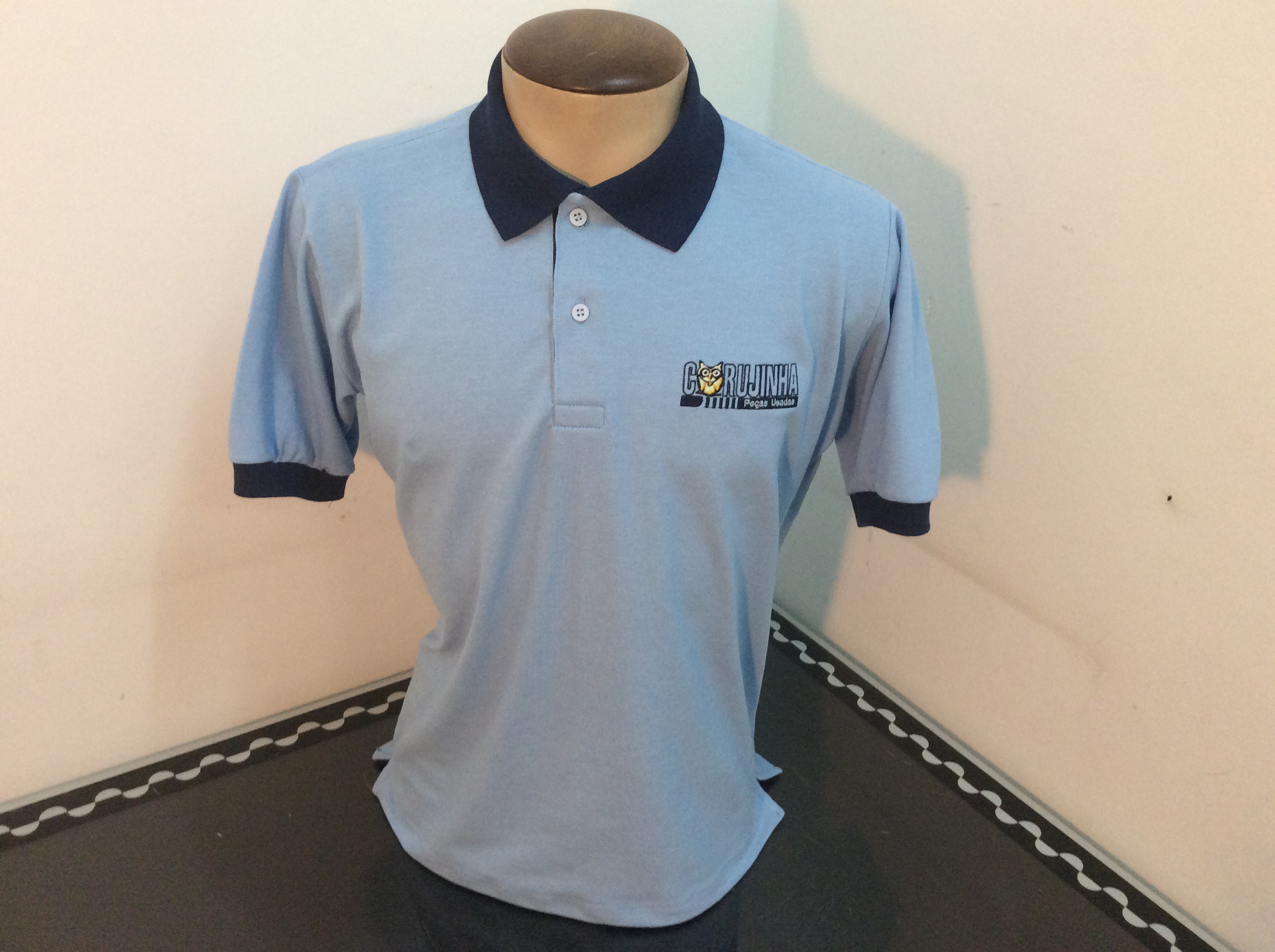 CAMISA GOLA POLO BORDADA