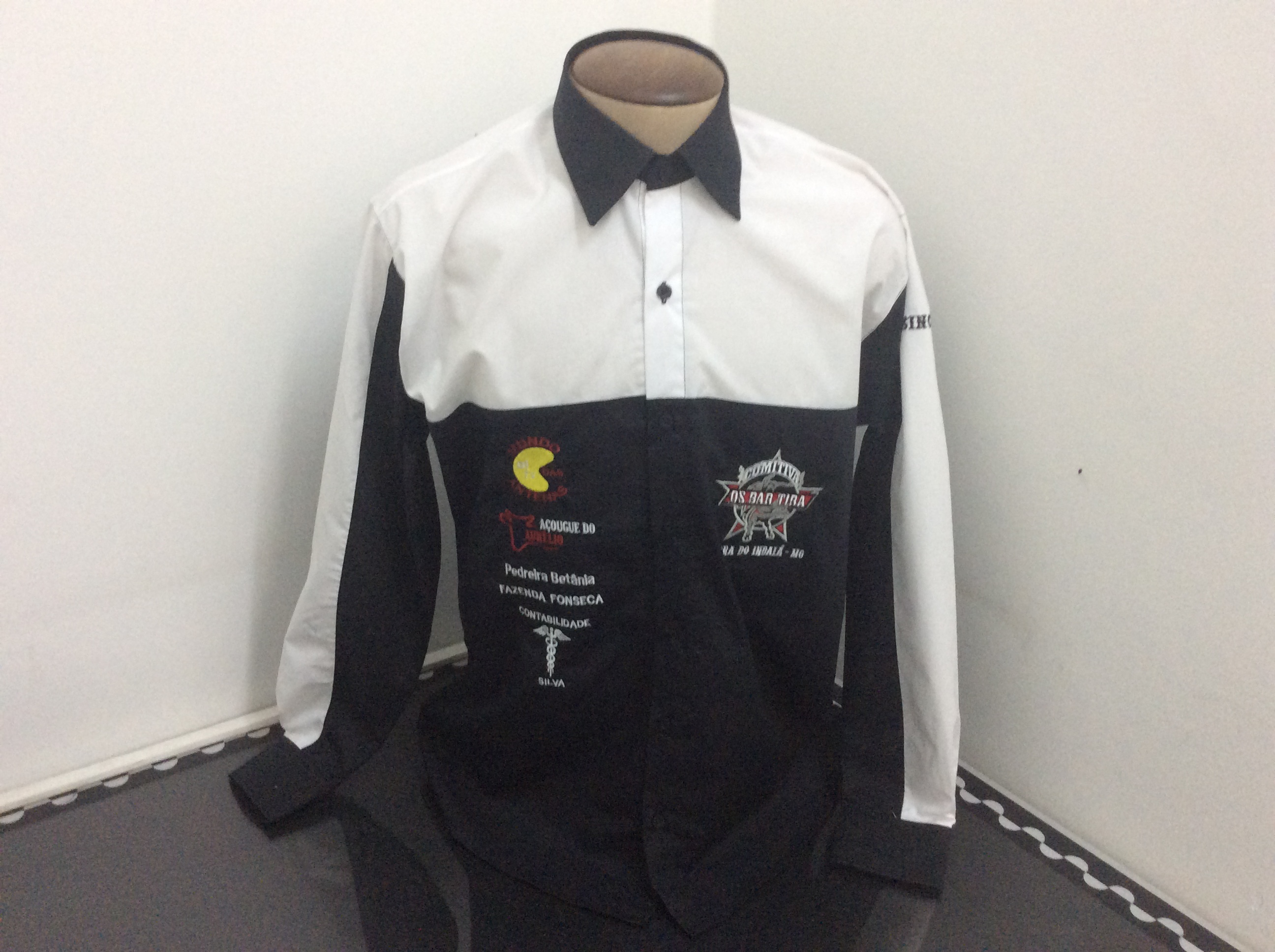 CAMISA SOCIAL ML COM RECORTES