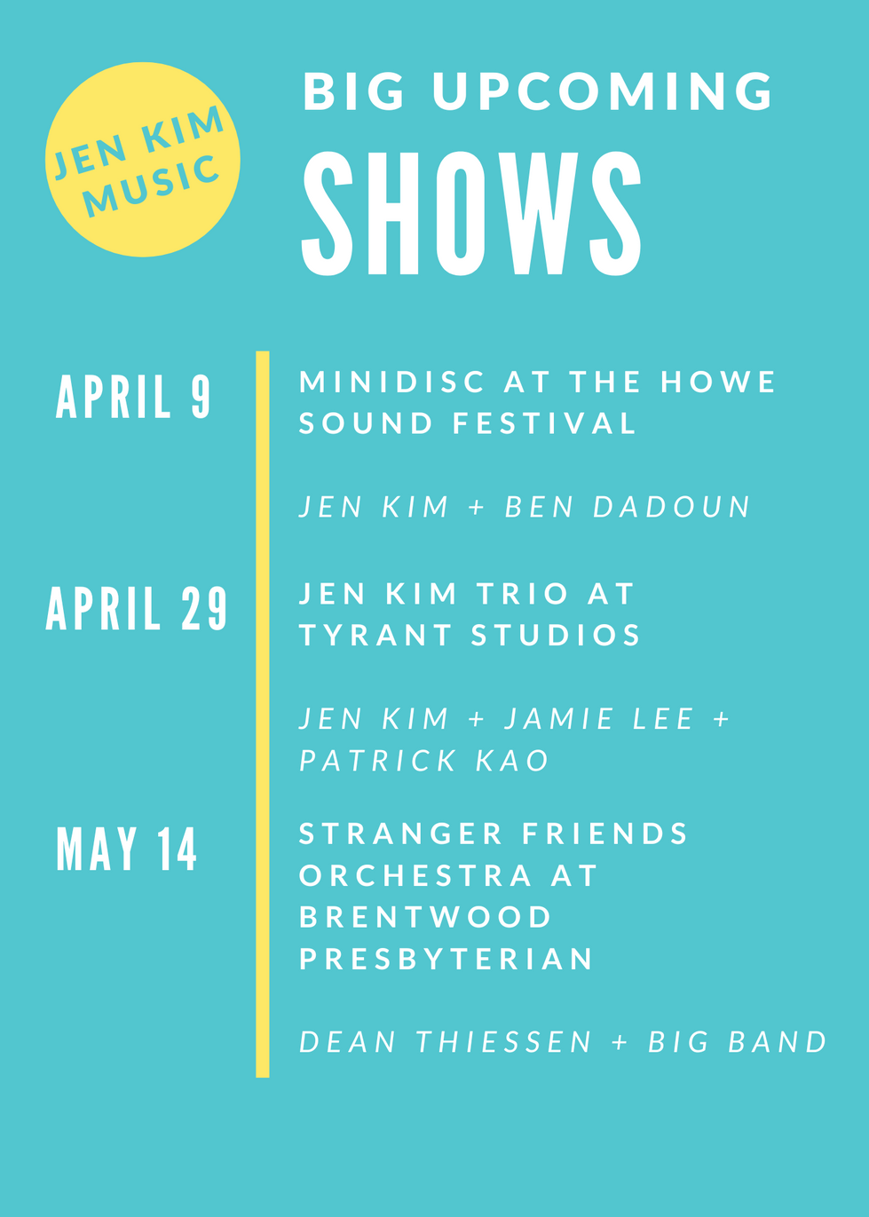 Film Clapper Talent Show Flyer