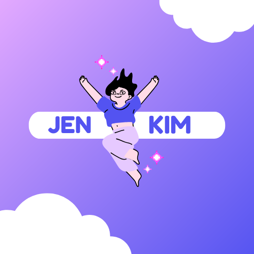 Purple Gradient Gamer Girl Animated Logo