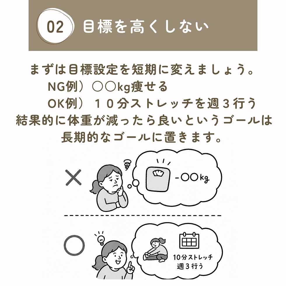 牧之原市で運動習慣やストレッチを始めたい方向けに無理のない目標設定を解説するMoveCare画像