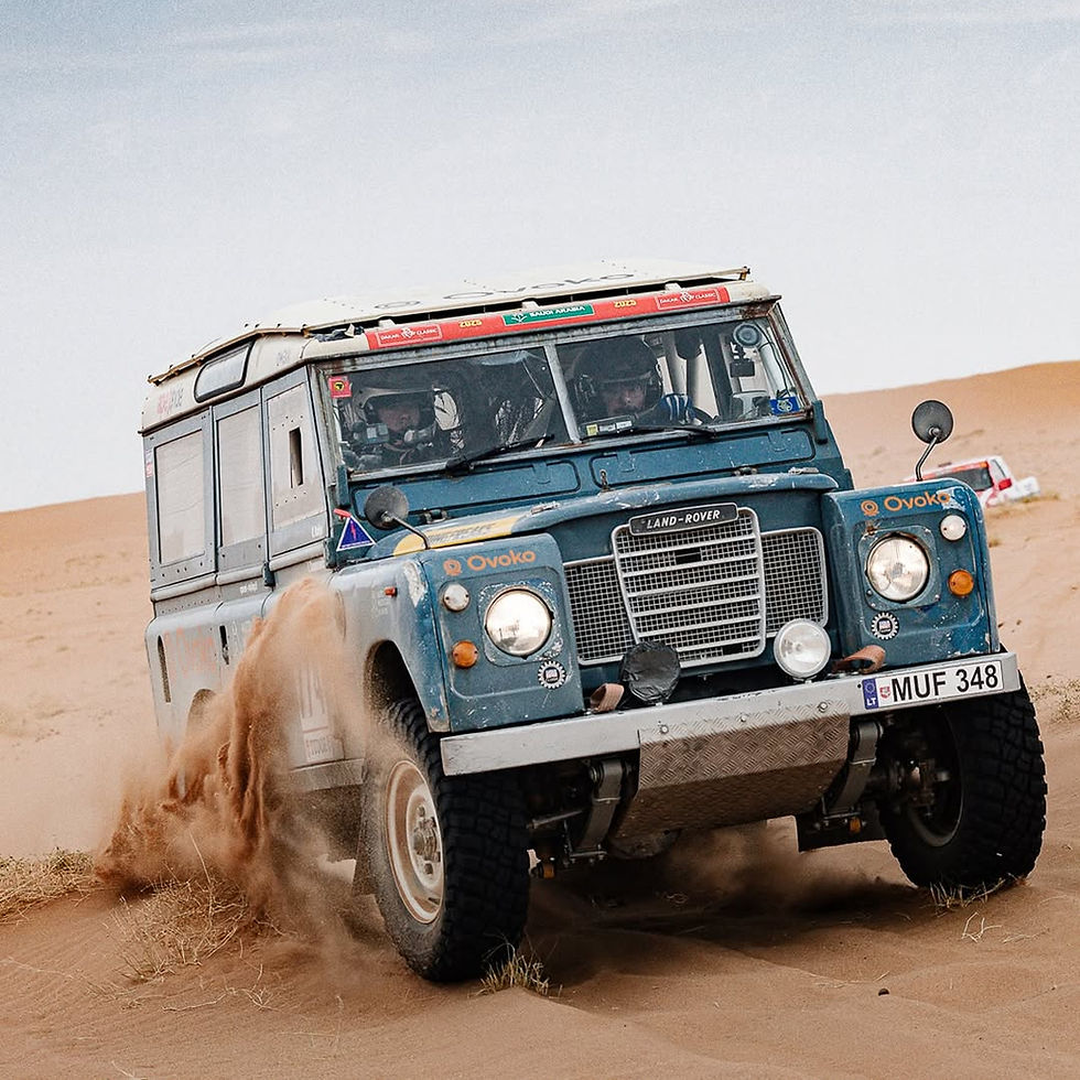 Series III 109 station wagon run by Karolis Raisys