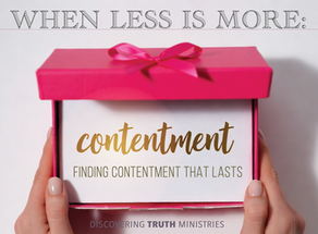 When Less Is More: Finding Contentment That Lasts