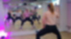 Zumba fitness class at the London Academy of Dance in Southwark