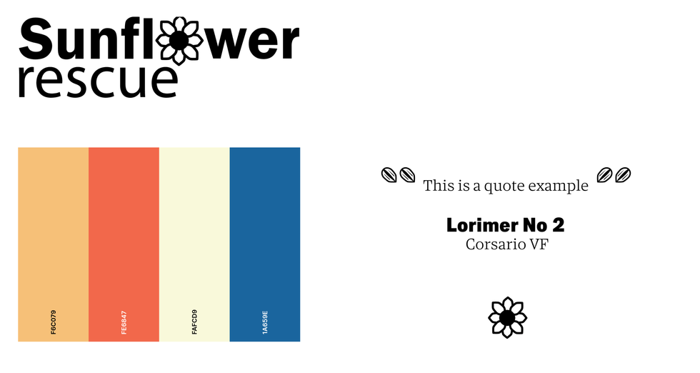 Sunflower Rescue Style Tile