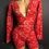 Thumbnail: Sexy Loungewear - Bandana One Piece Loungewear - Red