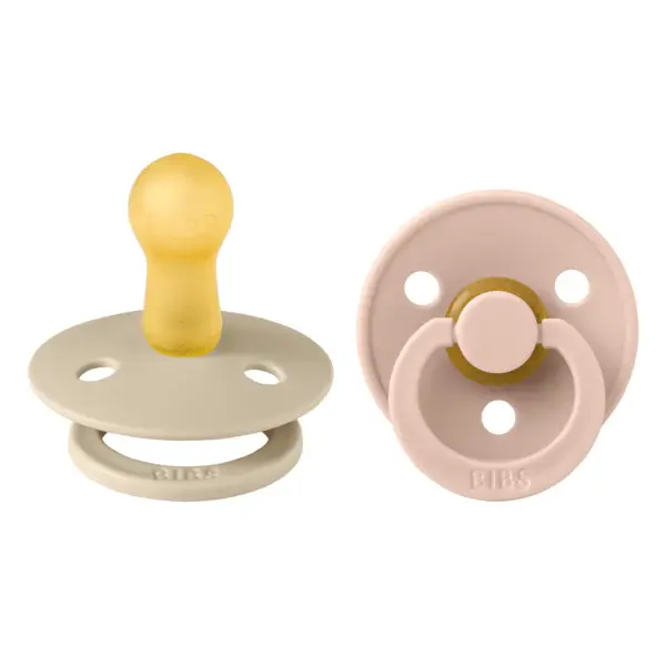 Thumbnail: Original Pacifier with Natural Rubber Nipple 2 Pack | Bibs