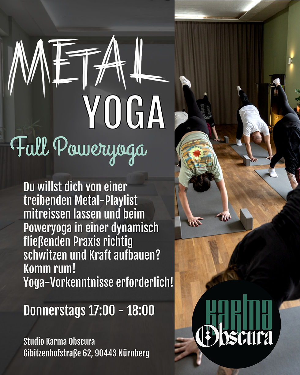 METAL YOGA Poweryoga - Hase