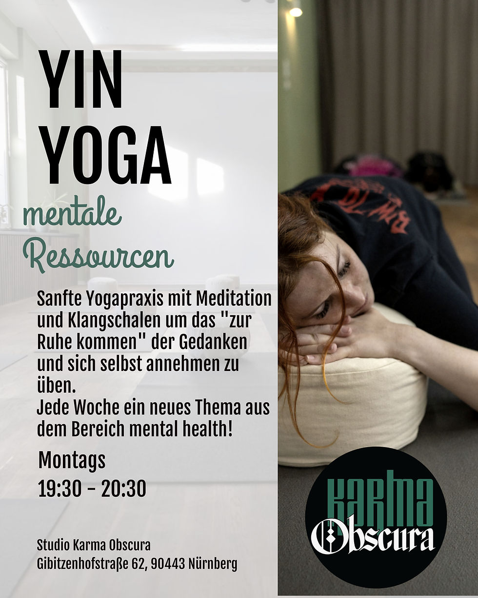 YIN YOGA - Um Hilfe bitten lernen