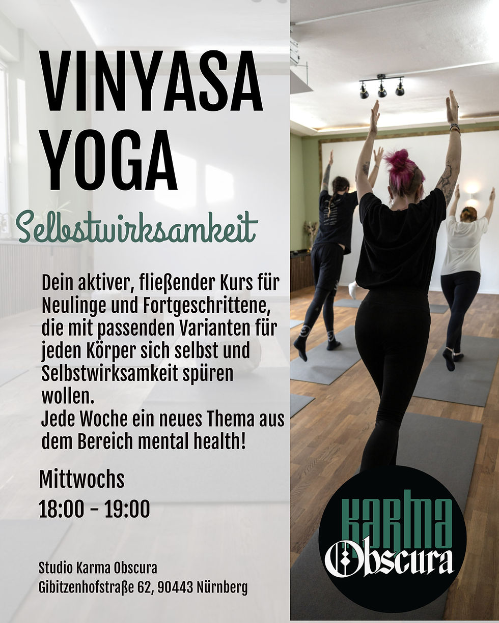 VINYASA YOGA - Um Hilfe bitten lernen