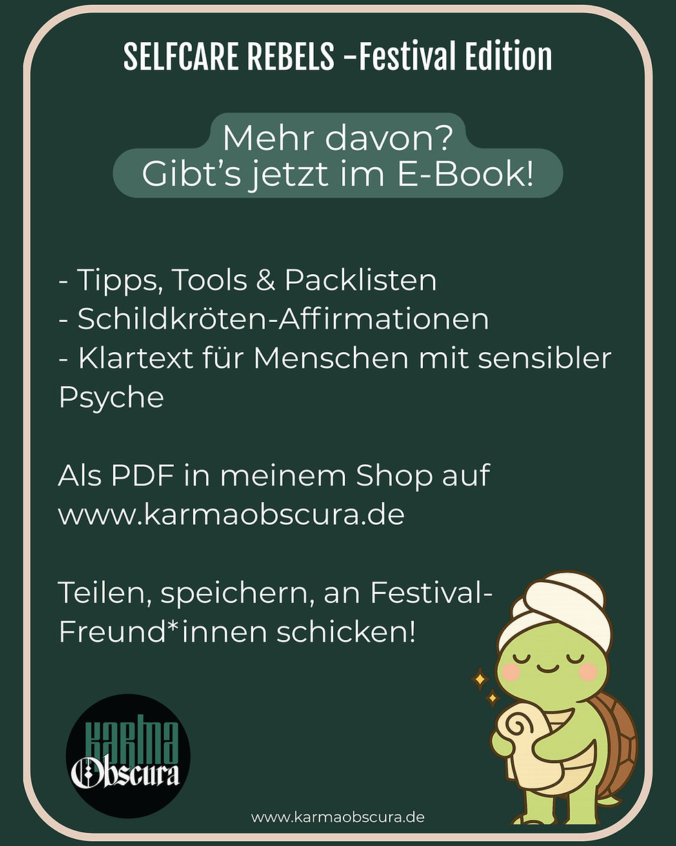 Miniaturbild: Selfcare-Rebels - Festival Edition
