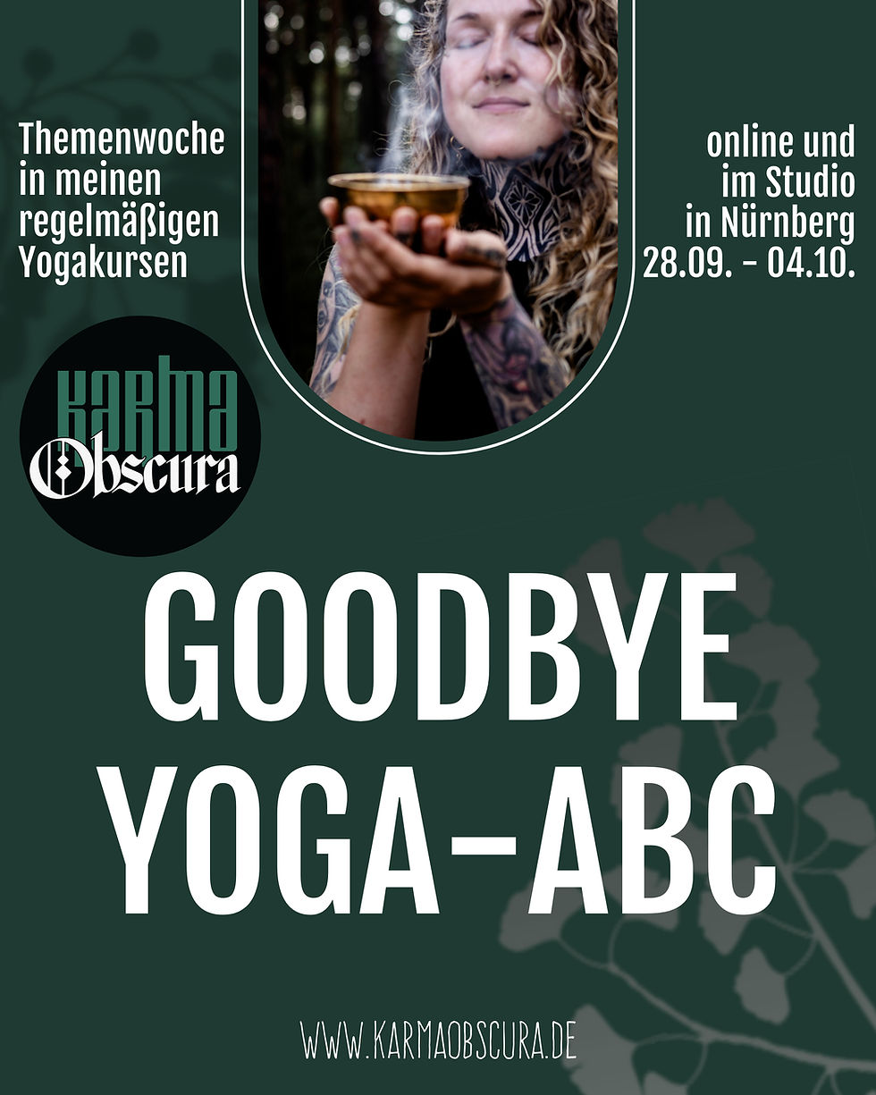 Das Yoga-ABC geht in Rente