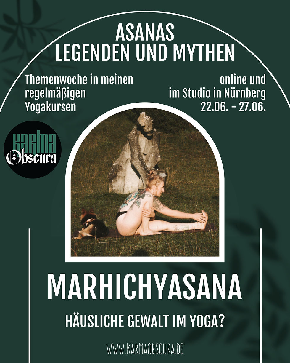 Marichyasana - Häusliche Gewalt im Yoga?