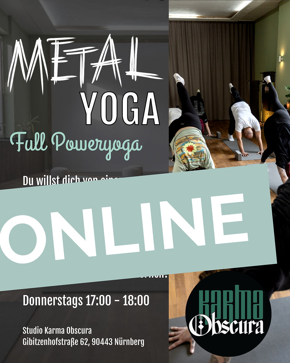 METAL YOGA Poweryoga online/Aufzeichnung - Hase