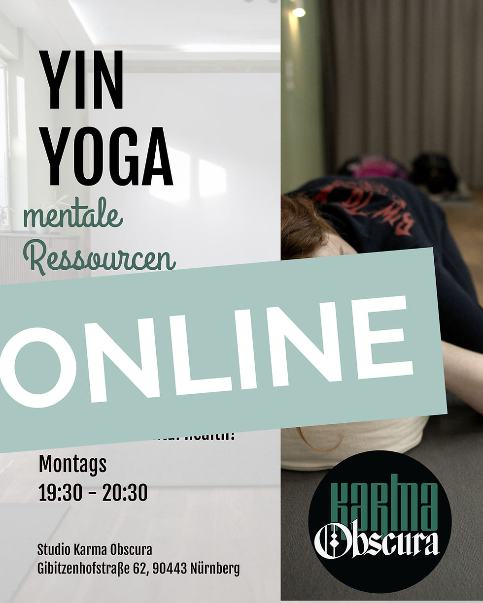 YIN YOGA online/Aufzeichnung - Um Hilfe bitten lernen