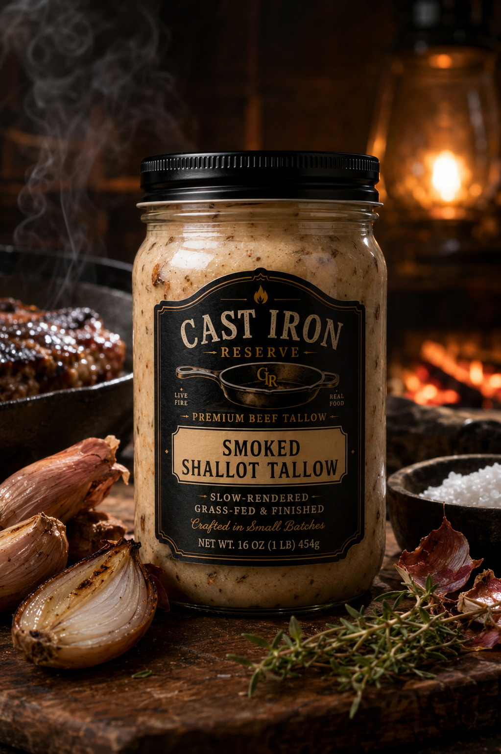 Smoked Shallot Tallow