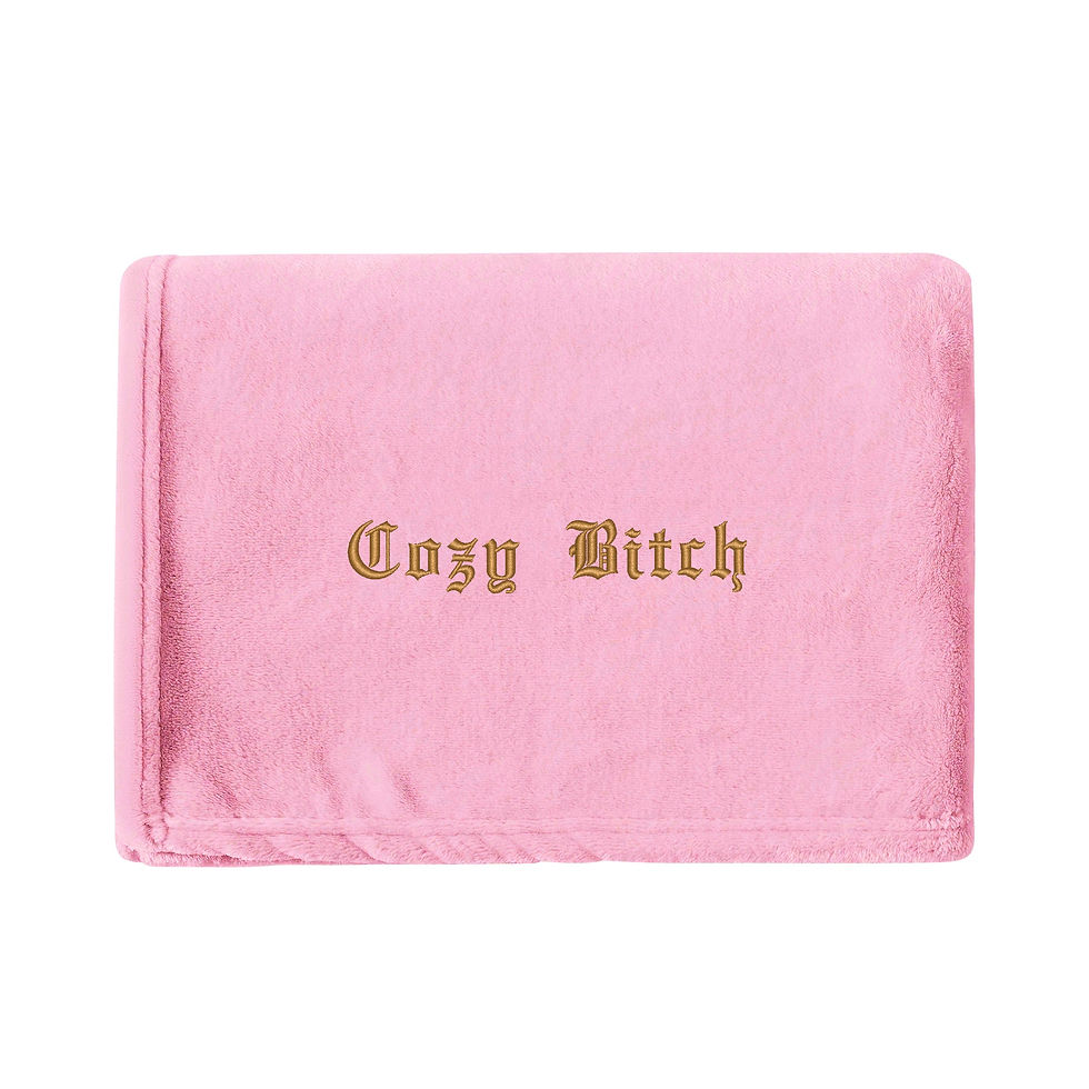 Thumbnail: Posh Pup Pet Blanket | "Cozy Bitch"