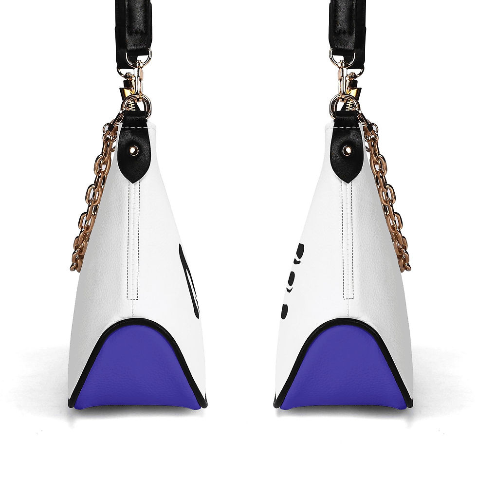 Thumbnail: Made™ Sapphire Plain Jane Slime Shoulder Bag