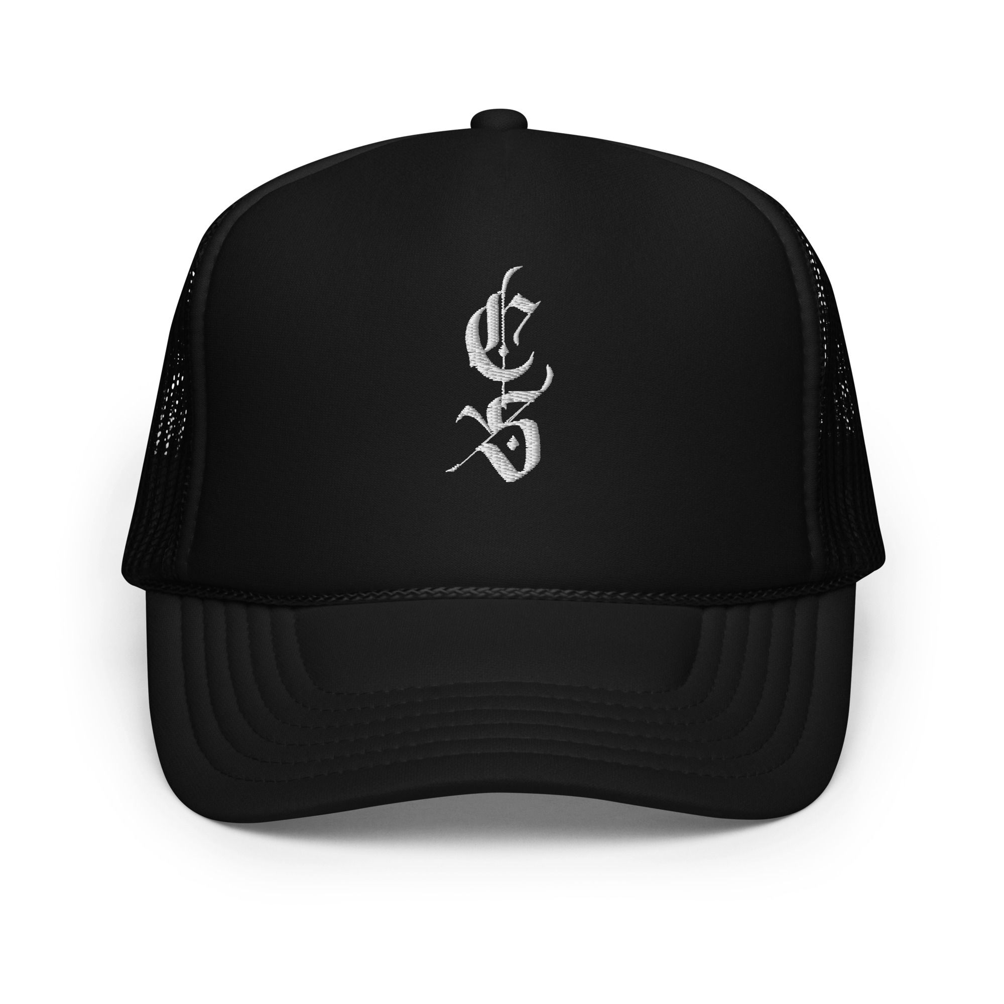 Chiari Strong- Harlem Initial Foam Trucker (White)