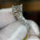 Thumbnail: 4.41cttw Princess Cut Diamond Ring - Item # 326