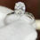 Thumbnail: Diamond engagement ring - Item # 554