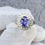 Thumbnail: 1.03ct Natural Tanzanite Estate Platinum - Item # 344