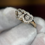 Thumbnail: Sweetheart Ring with Diamond Accent Ring- Item #490