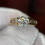 Thumbnail: Diamond engagement ring - Item # 559