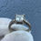 Thumbnail: 1.5cttw Princess Cut Engagement Ring - Item # 350 