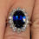 Thumbnail: 4cttw Oval LG Sapphire Fashion/Engagement Ring