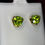 Thumbnail: 1.6–1.8CTTW Trillion-Cut Peridot Stud Earrings | 14K Yellow Gold