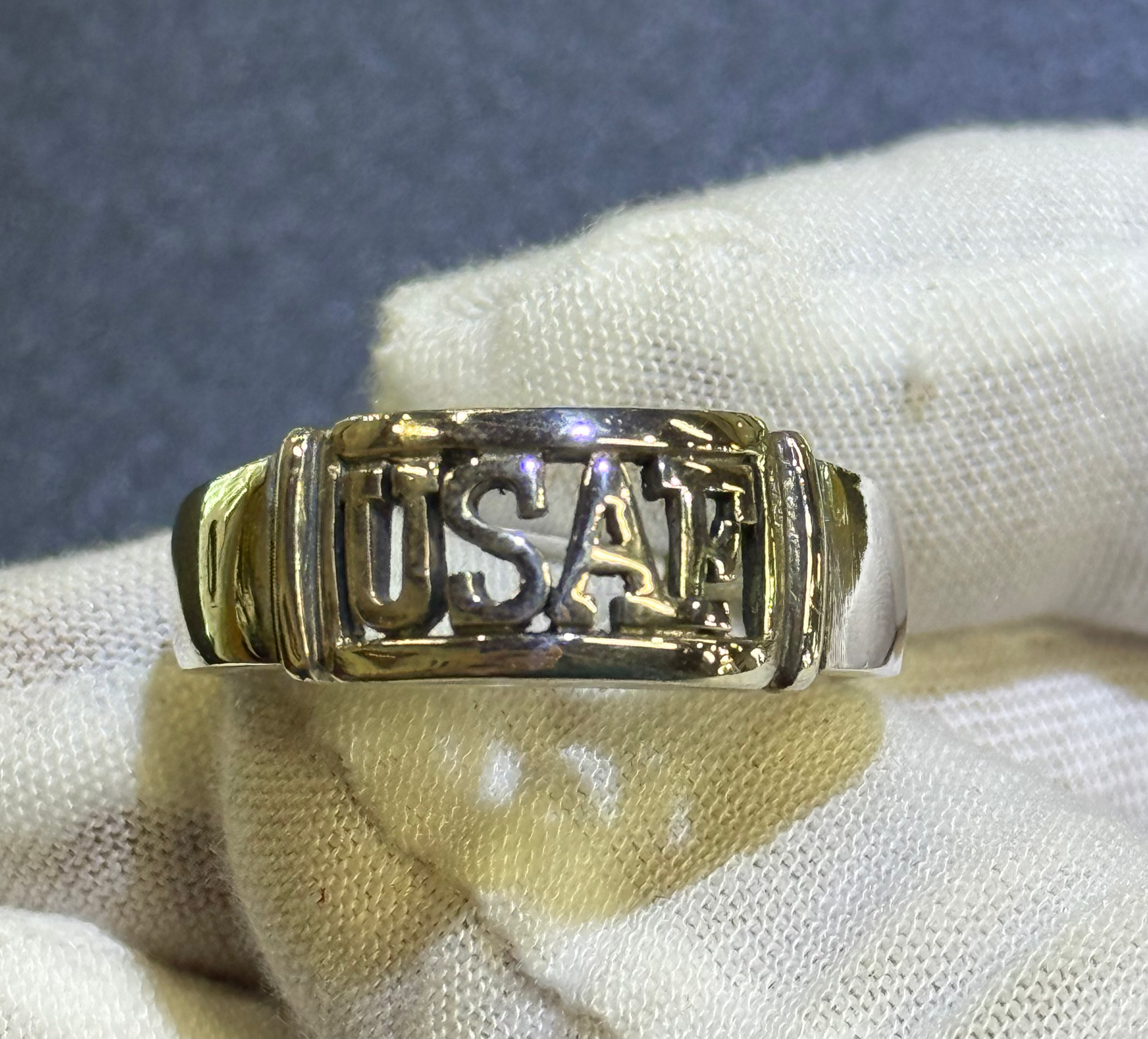 Sterling silver U.S. Air Force ring - Item # 62
