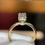 Thumbnail: 1.10cttw radiant cut engagement ring - Item # 544