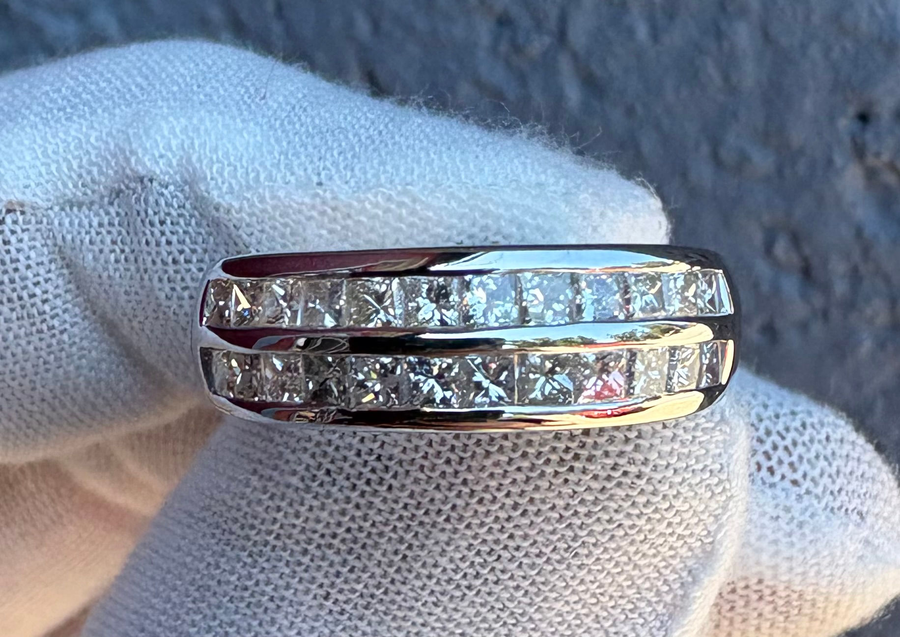 1cttw Natural Diamond Band - Item # 391