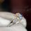 Thumbnail: 1.00CT Natural Round Diamond Engagement Ring | SI Clarity | Hidden Halo | 14K