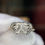 Thumbnail: Double Heart Diamond Accent Ring | 10K Yellow Gold | Romantic Two-Heart Design